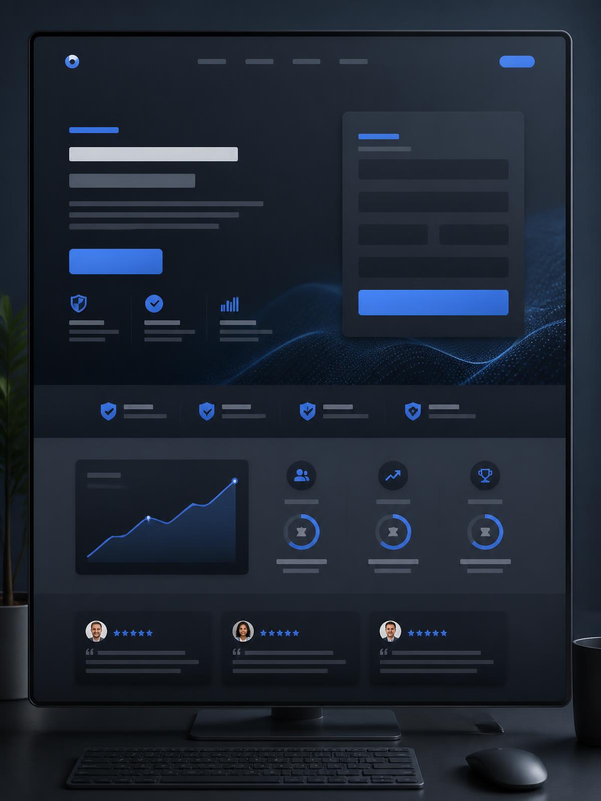 Landing pages
